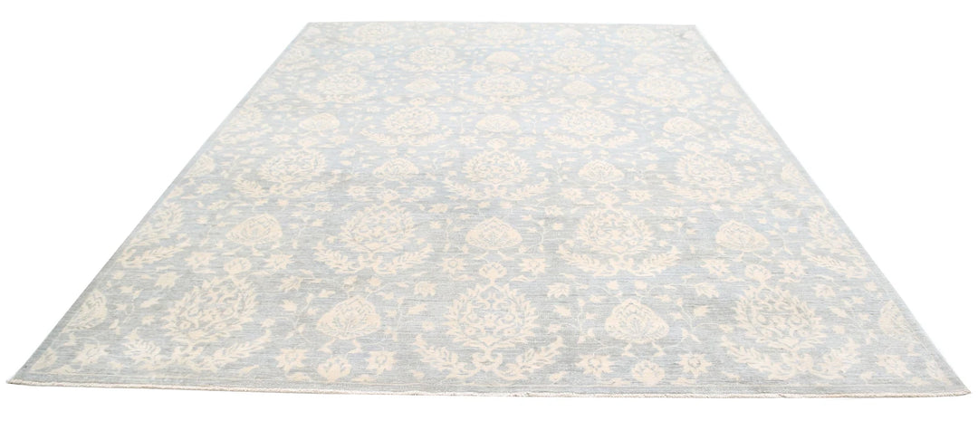 Afghan Oriental Rug 8' 11" x 11' 6" Hand-Knotted | No. AT75562