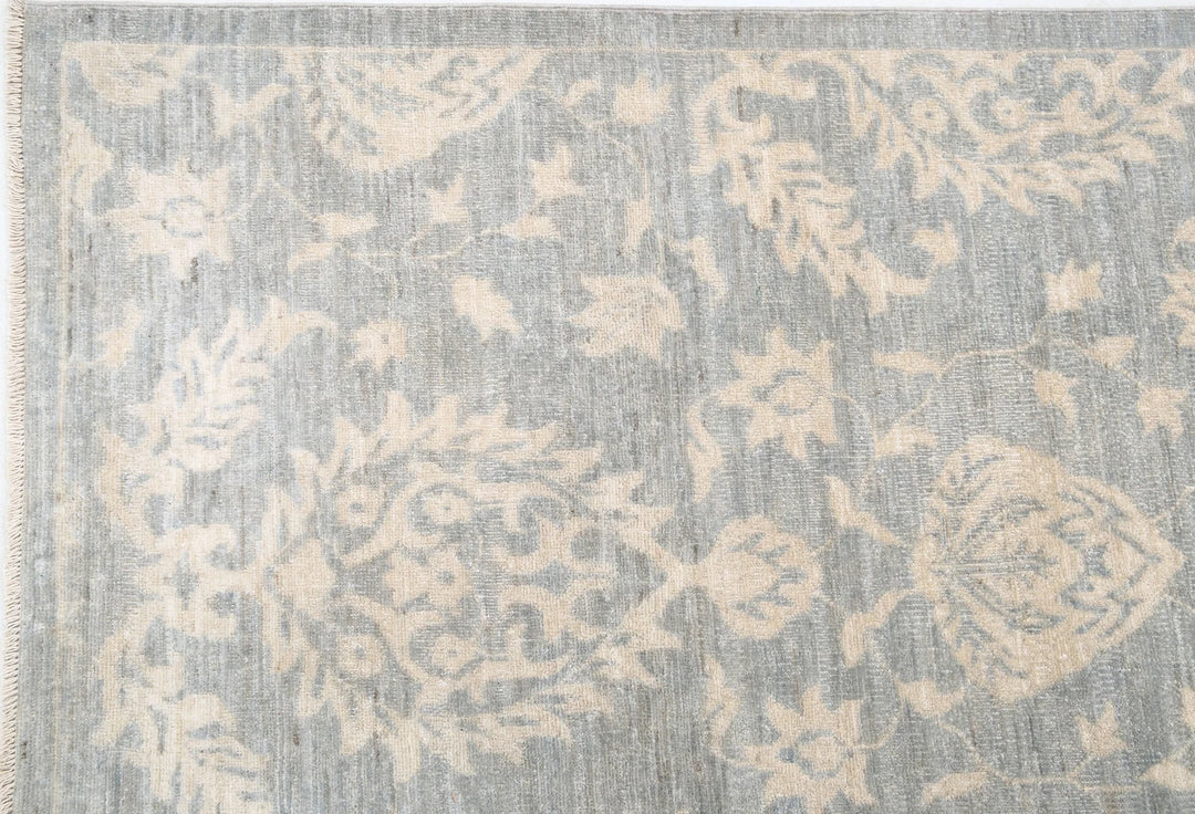 Afghan Oriental Rug 8' 11" x 11' 6" Hand-Knotted | No. AT75562