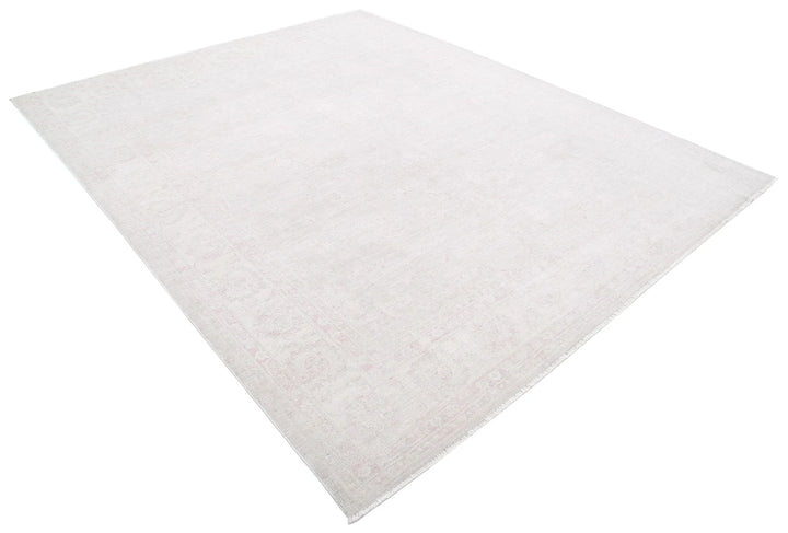 Afghan Tabriz Rug 8' 1" x 9' 9" Hand-Knotted | No. AT75796