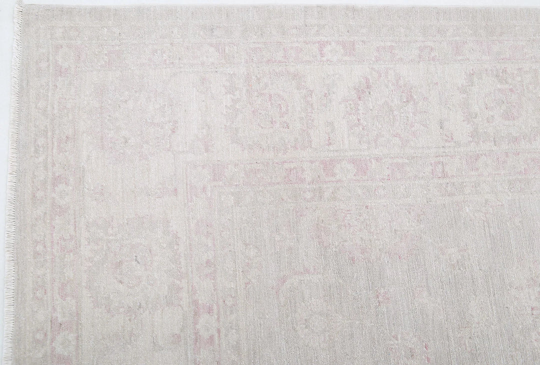 Afghan Tabriz Rug 8' 1" x 9' 9" Hand-Knotted | No. AT75796