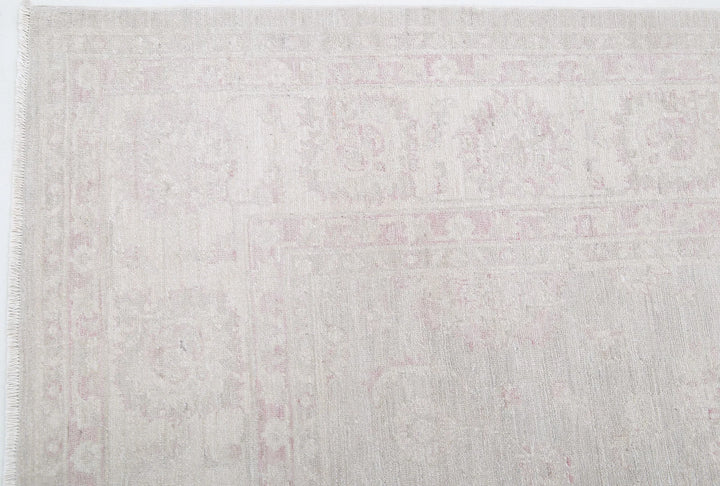 Afghan Tabriz Rug 8' 1" x 9' 9" Hand-Knotted | No. AT75796