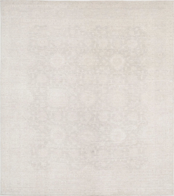 Afghan Serenity Rug 7' 11" x 8' 9" Hand-Knotted | No. AT75919
