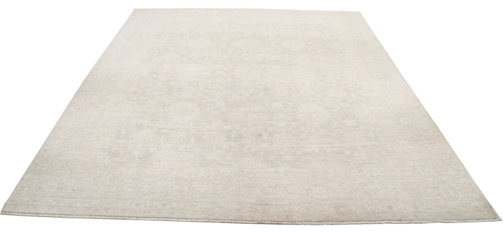 Afghan Serenity Rug 7' 11" x 8' 9" Hand-Knotted | No. AT75919