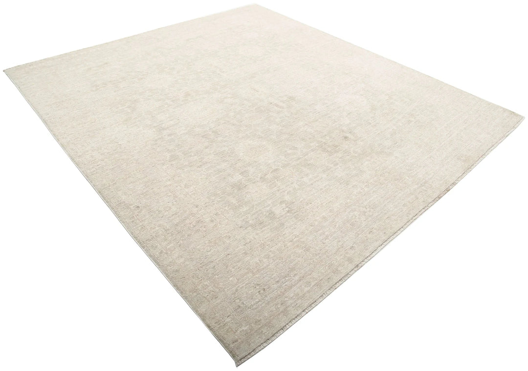 Afghan Serenity Rug 7' 11" x 8' 9" Hand-Knotted | No. AT75919