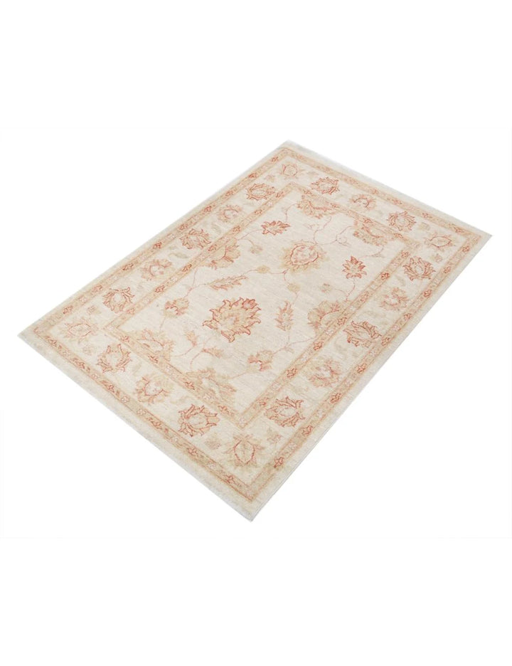 Afghan Ziegler Rug 2' 8" x 3' 10" Hand-Knotted | No. AT76089