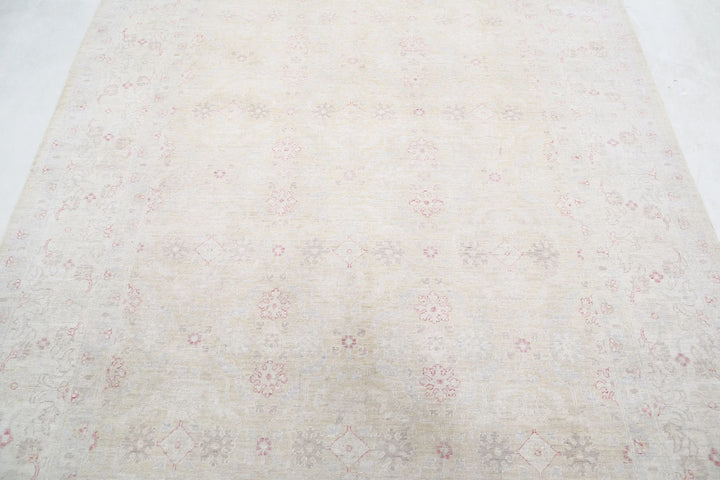 Afghan Tabriz Rug 6' 0" x 8' 6" Hand-Knotted | No. AT76256