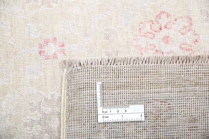 Afghan Tabriz Rug 6' 0" x 8' 6" Hand-Knotted | No. AT76256