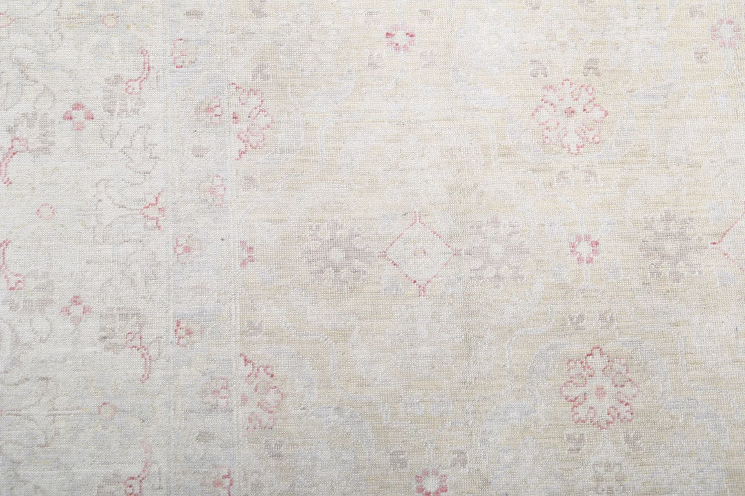 Afghan Tabriz Rug 6' 0" x 8' 6" Hand-Knotted | No. AT76256