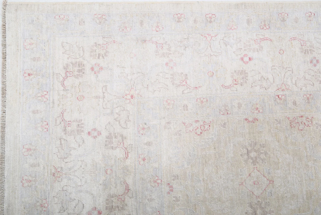 Afghan Tabriz Rug 6' 0" x 8' 6" Hand-Knotted | No. AT76256