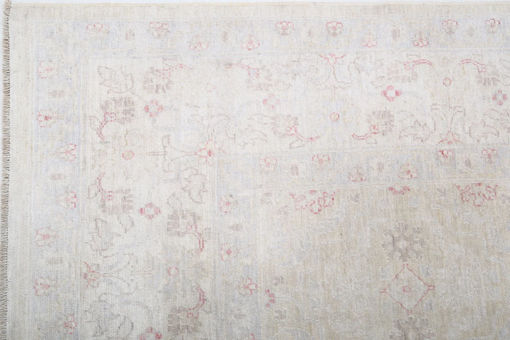 Afghan Tabriz Rug 6' 0" x 8' 6" Hand-Knotted | No. AT76256