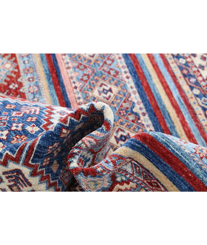 Afghan Khurjeen Rug 8' 10" x 11' 10" Hand-Knotted | No. AT76310