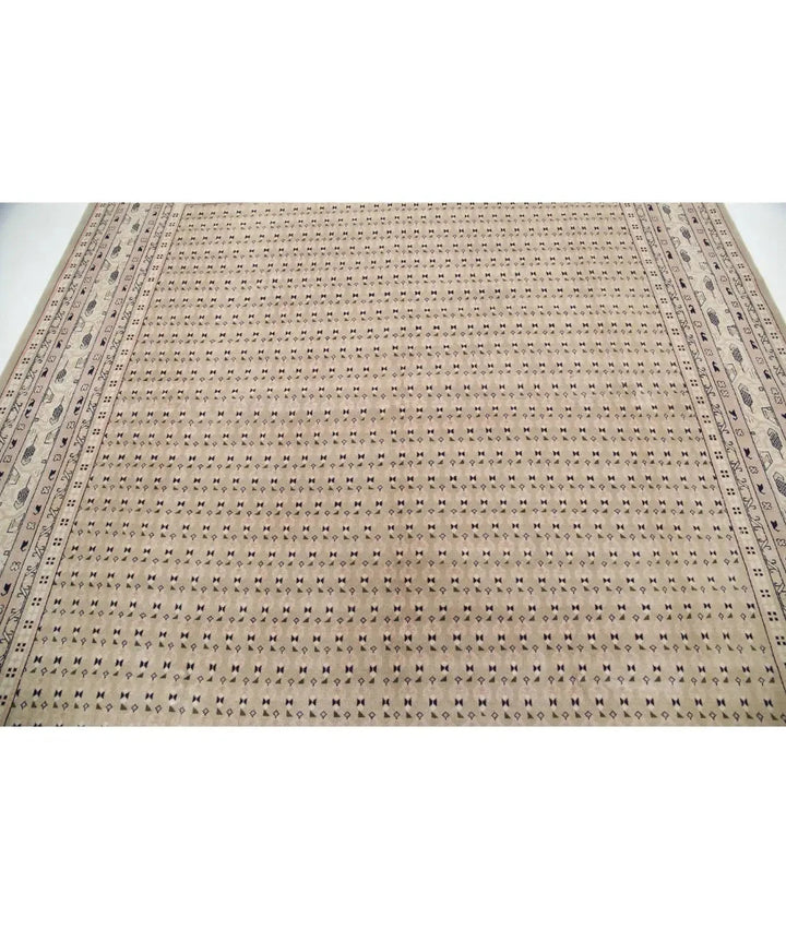 Persian Mir Saraband Rug 7' 11" x 8' 9" Hand-Knotted | No. AT76318