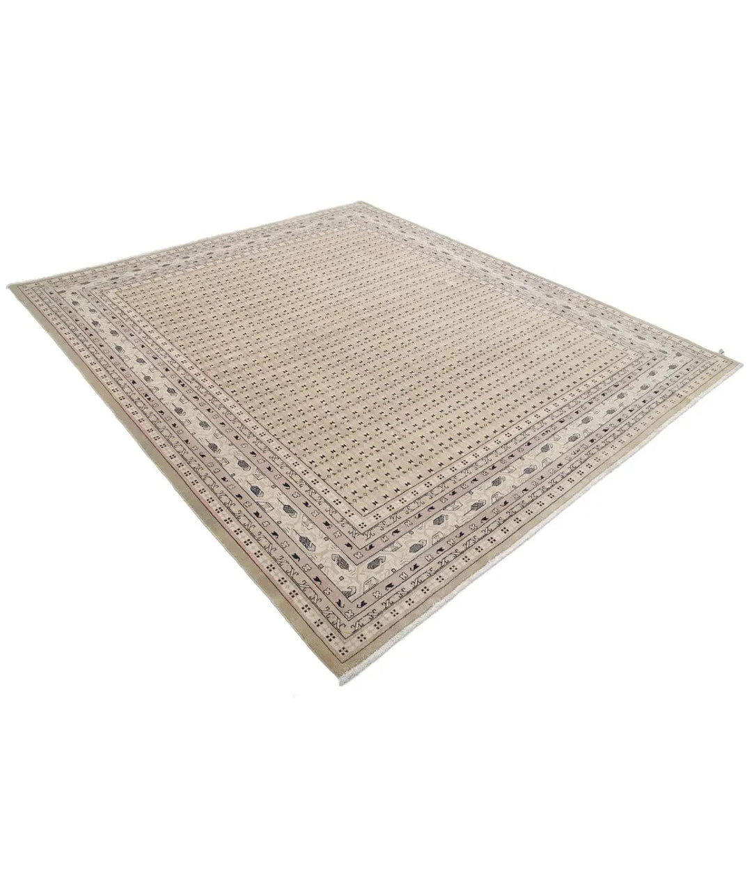 Persian Mir Saraband Rug 7' 11" x 8' 9" Hand-Knotted | No. AT76318