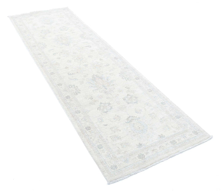 Afghan Serenity Runner Rug 2' 7" x 8' 5" Hand-Knotted | No. AT76387