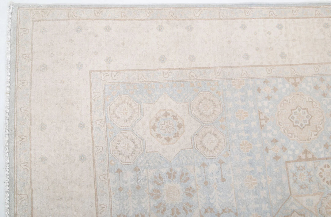 Afghan Mamluk Rug 6' 3" x 9' 4" Hand-Knotted | No. AT76515