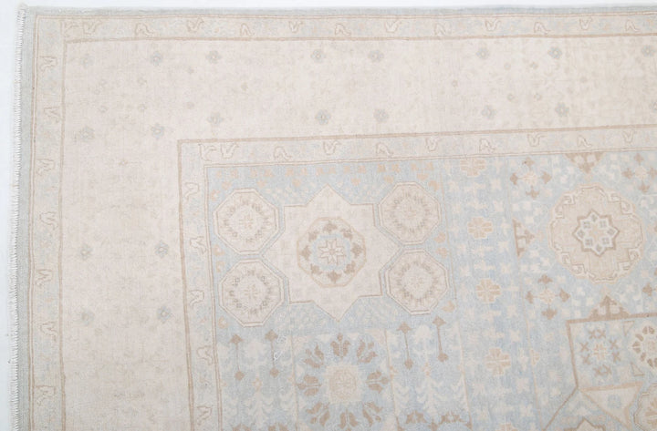 Afghan Mamluk Rug 6' 3" x 9' 4" Hand-Knotted | No. AT76515