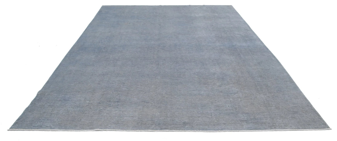 Afghan Overdye Rug 8' 8" x 11' 9" Hand-Knotted | No. AT76737