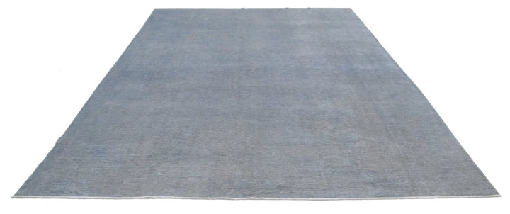 Afghan Overdye Rug 8' 8" x 11' 9" Hand-Knotted | No. AT76737