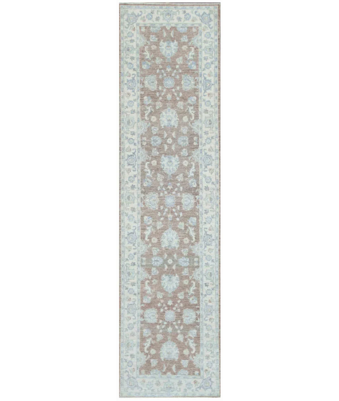 Afghan Runner Rug 2' 7" x 10' 0" Hand-Knotted | No. AT76867