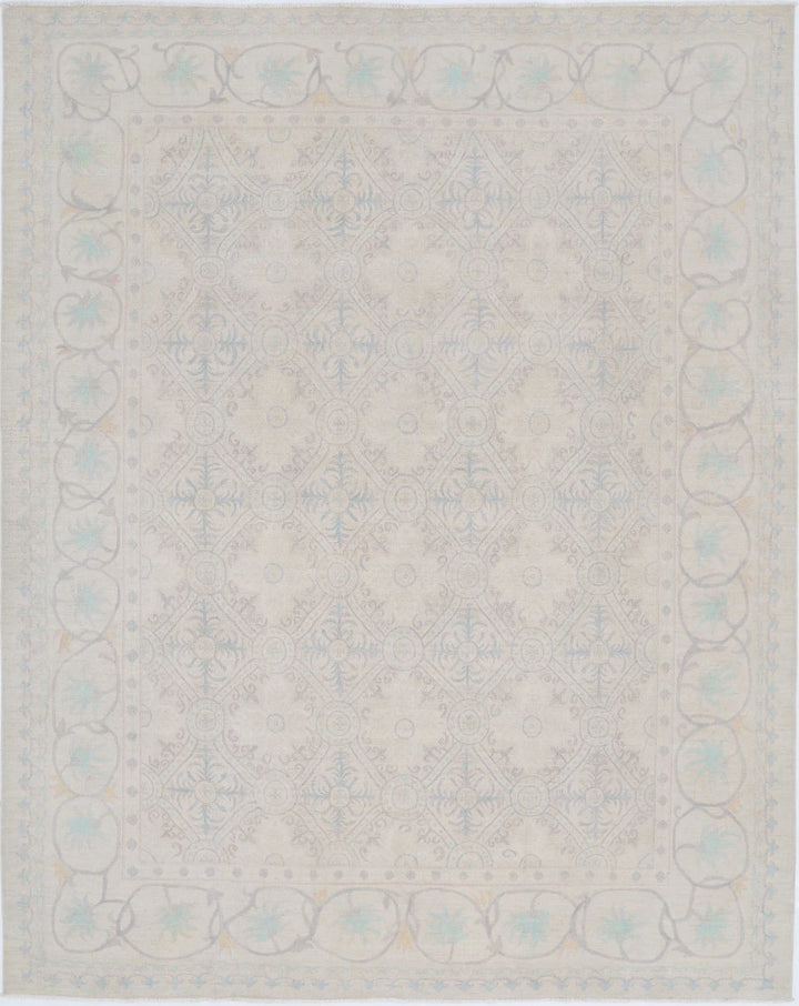 Afghan Serenity Rug 7' 10" x 10' 0" Hand-Knotted | No. AT76972