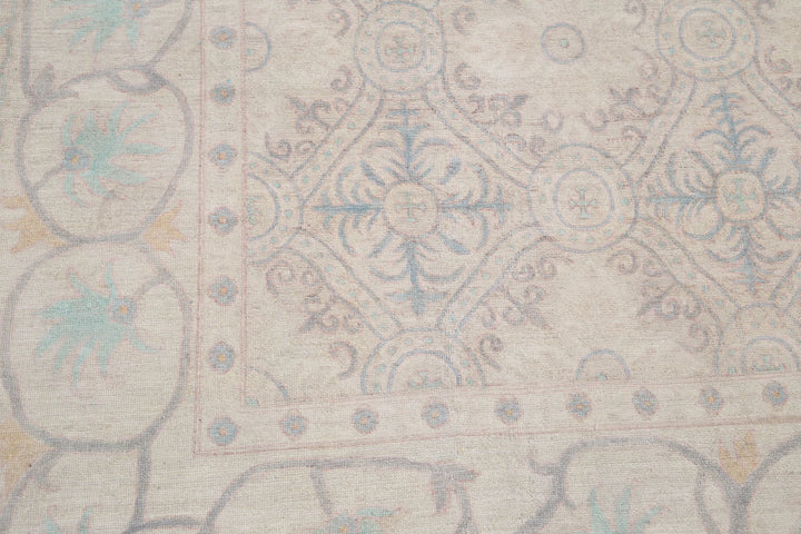 Afghan Serenity Rug 7' 10" x 10' 0" Hand-Knotted | No. AT76972