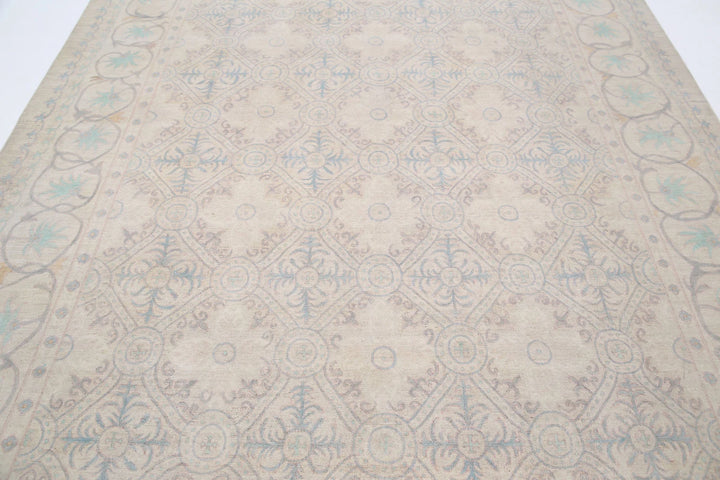 Afghan Serenity Rug 7' 10" x 10' 0" Hand-Knotted | No. AT76972