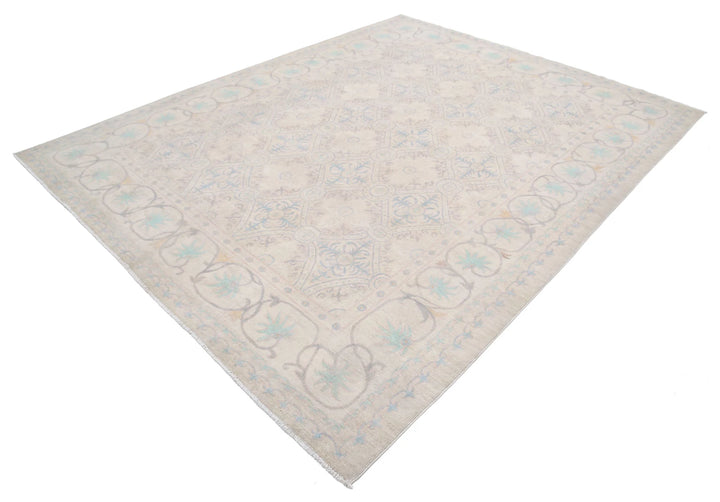 Afghan Serenity Rug 7' 10" x 10' 0" Hand-Knotted | No. AT76972