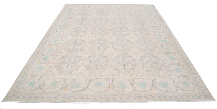 Afghan Serenity Rug 7' 10" x 10' 0" Hand-Knotted | No. AT76972