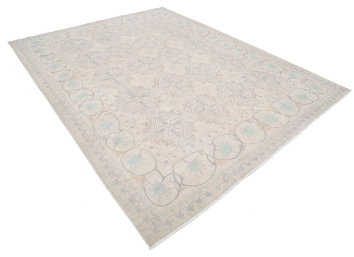 Afghan Serenity Rug 7' 10" x 10' 0" Hand-Knotted | No. AT76972