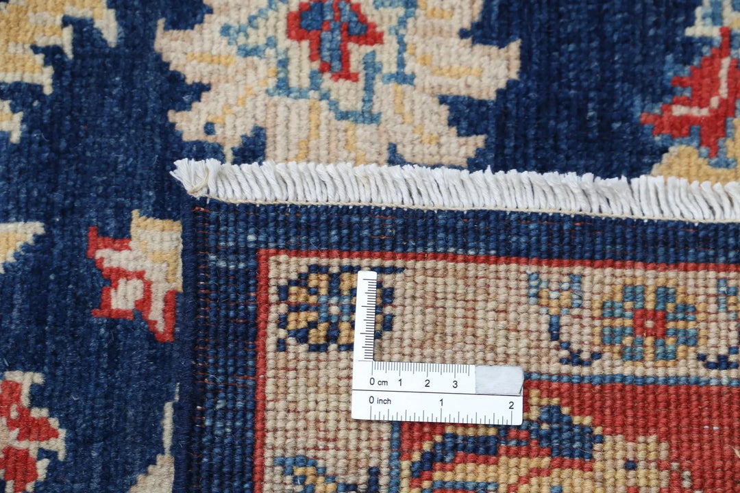 Afghan Ziegler Rug 4' 10" x 6' 4" Hand-Knotted | No. AT77077