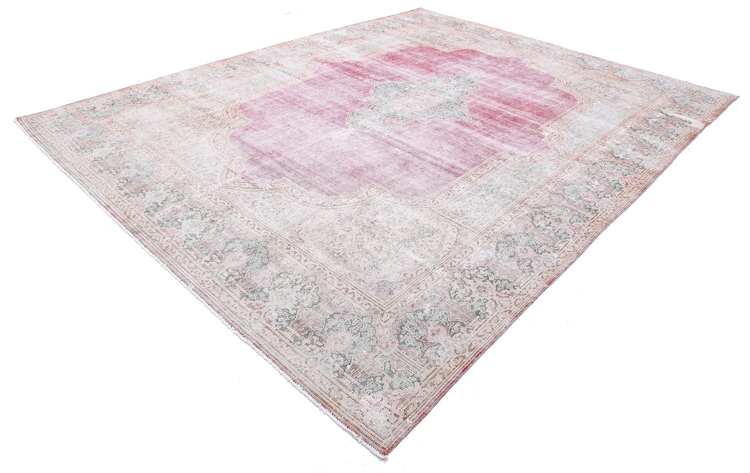 Persian Kerman Rug 9' 11" x 12' 7" Hand-Knotted | No. AT77165