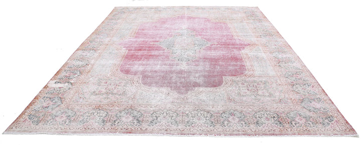 Persian Kerman Rug 9' 11" x 12' 7" Hand-Knotted | No. AT77165