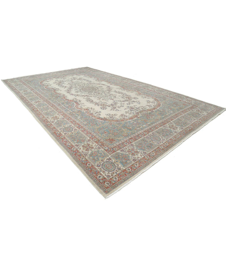 Persian Kerman Rug 11' 8" x 19' 3" Hand-Knotted | No. AT77290
