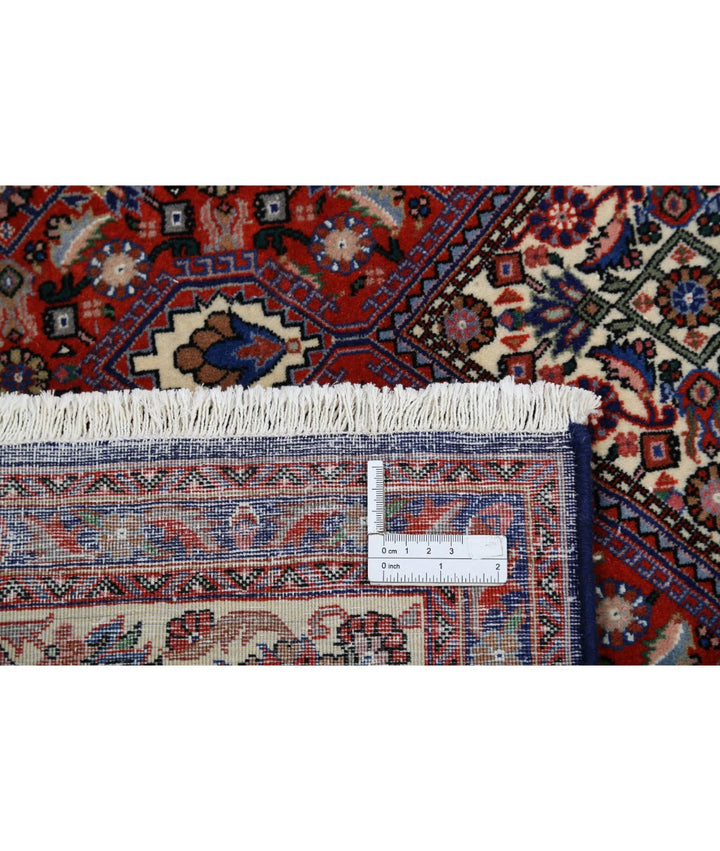 Persian Bijar Rug 6' 7" x 9' 9" Hand-Knotted | No. AT77298