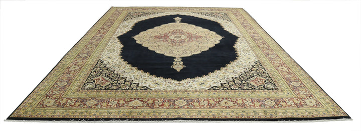 Indian Ziegler Rug 9' 10" x 13' 7" Hand-Knotted | No. AT77331