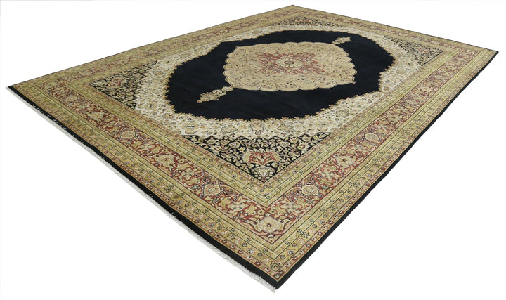 Indian Ziegler Rug 9' 10" x 13' 7" Hand-Knotted | No. AT77331
