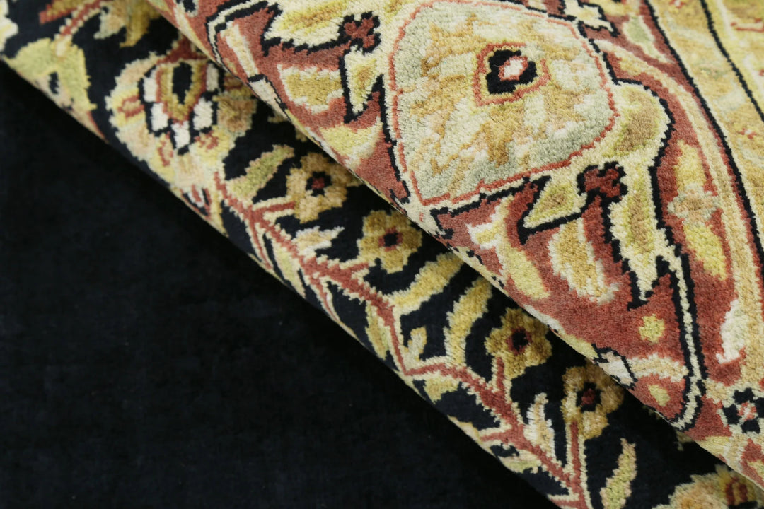 Indian Ziegler Rug 9' 10" x 13' 7" Hand-Knotted | No. AT77331
