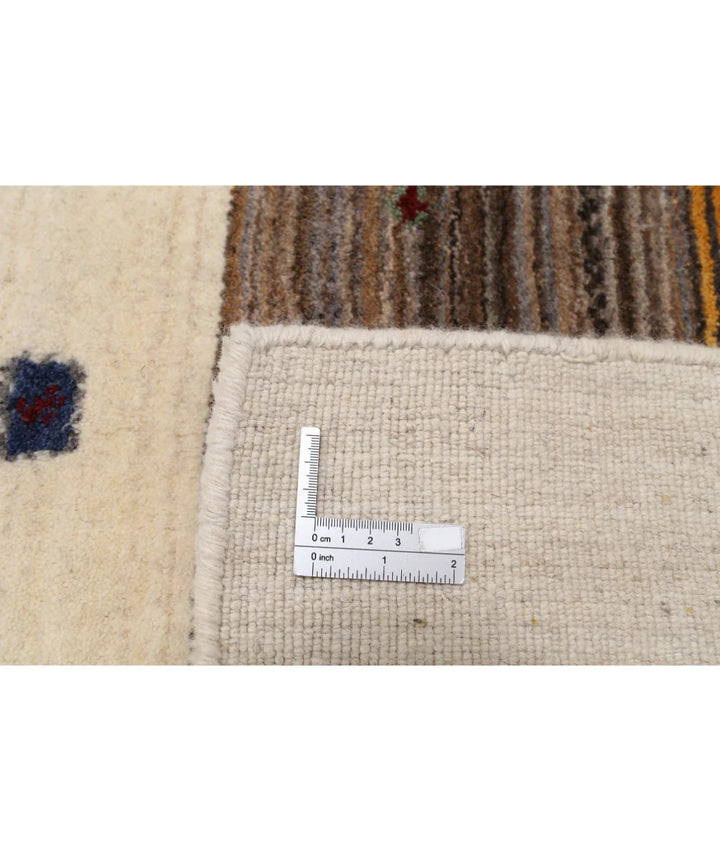 Ivory Indian Lori Rug 8' 5" x 11' 5" Hand-Knotted | No. AT77608