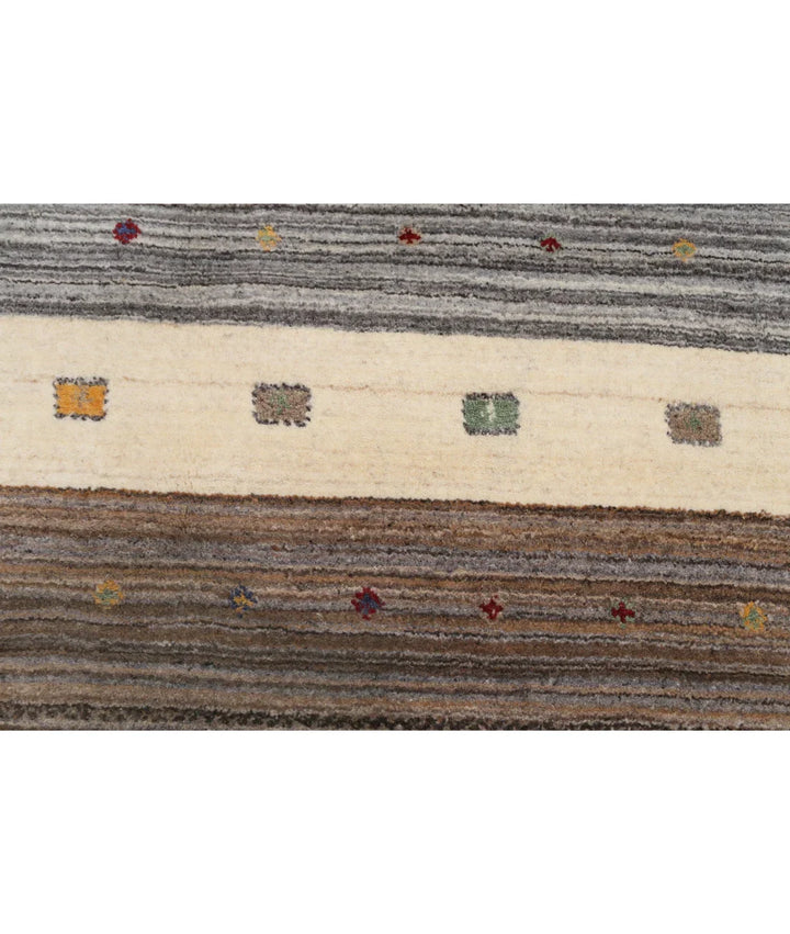 Ivory Indian Lori Rug 8' 5" x 11' 5" Hand-Knotted | No. AT77608