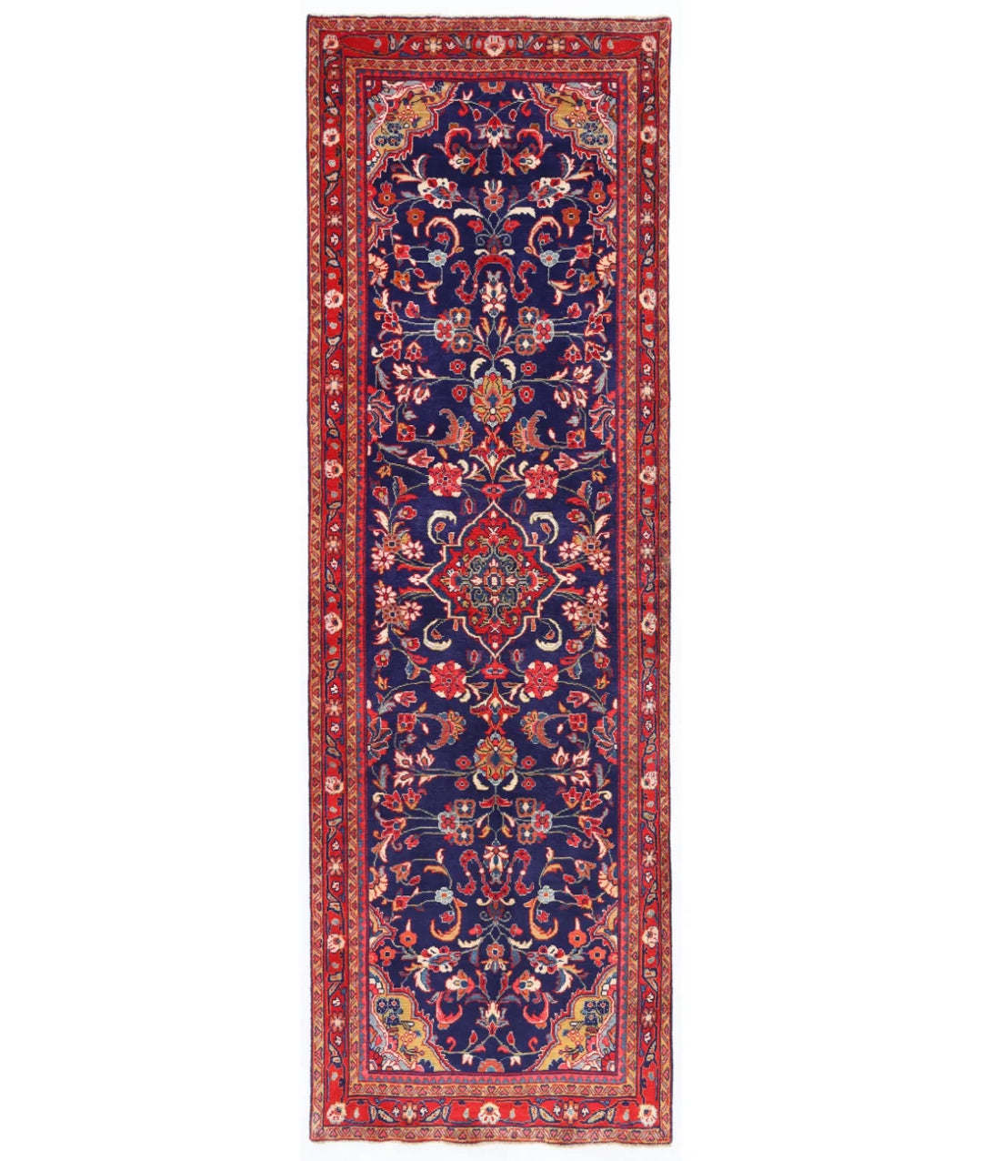 Blue Persian Oriental Rug [SIZE] Hand-Knotted