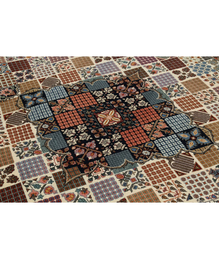 Persian Josheghan Rug 9' 0" x 11' 9" Hand-Knotted | No. AT77747