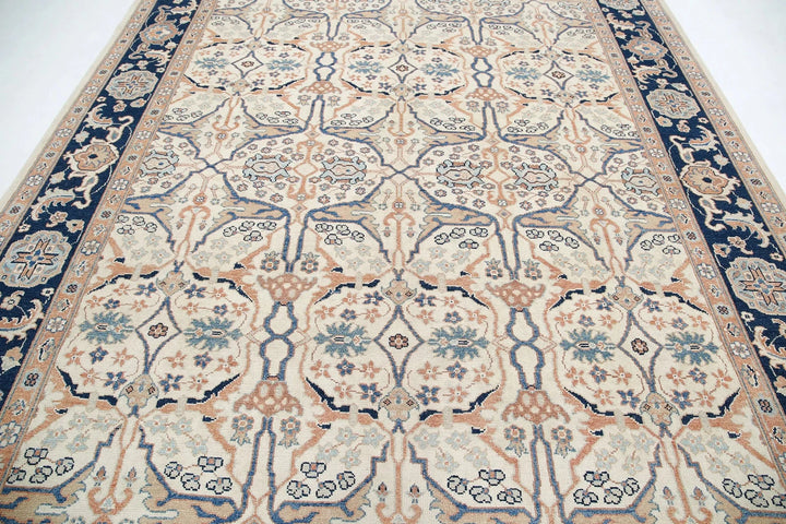 Afghan Ziegler Rug 8' 11" x 11' 5" Hand-Knotted | No. AT77826