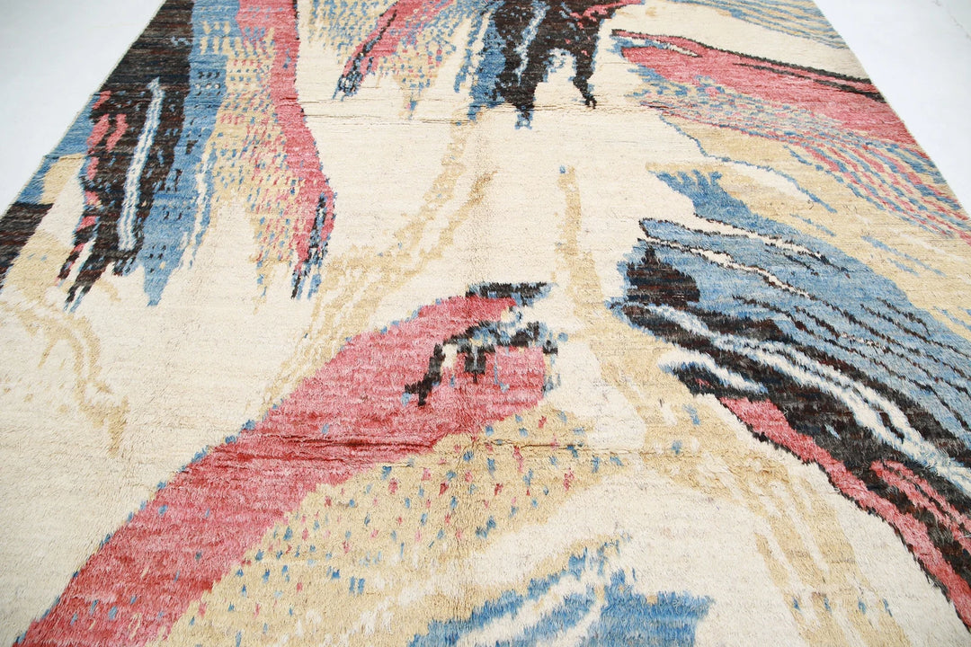Afghan Tribal Rug 10' 0" x 12' 6" Hand-Knotted | No. AT77872