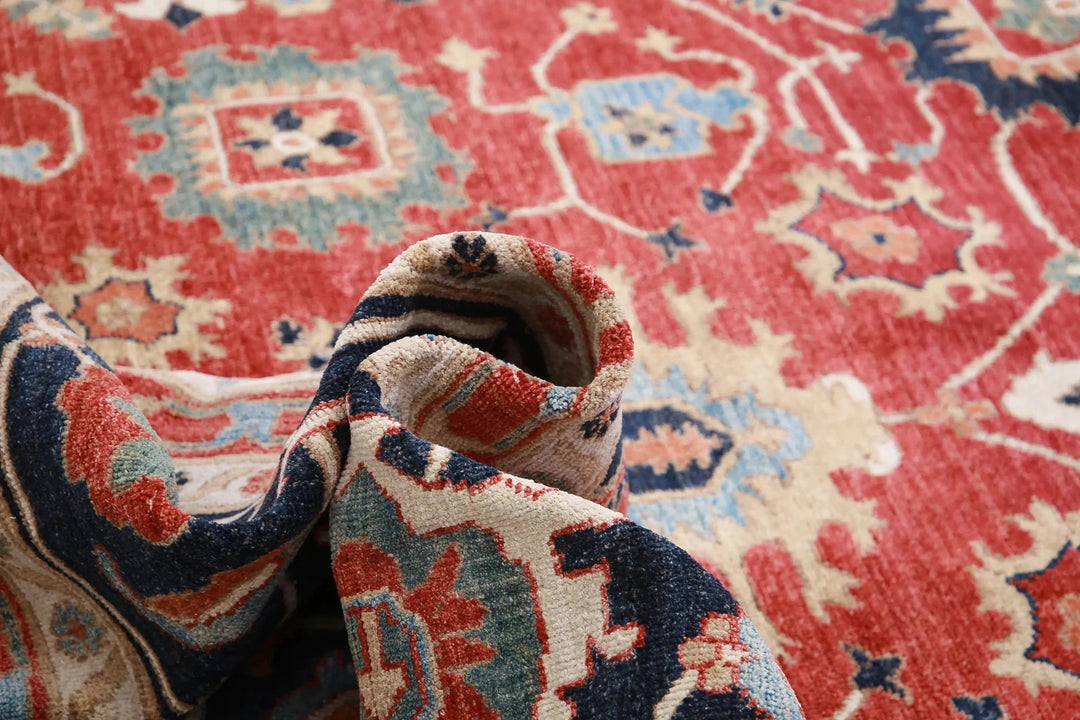Afghan Ziegler Farhan Rug 17' 8" x 25' 9" Hand-Knotted | No. AT77915