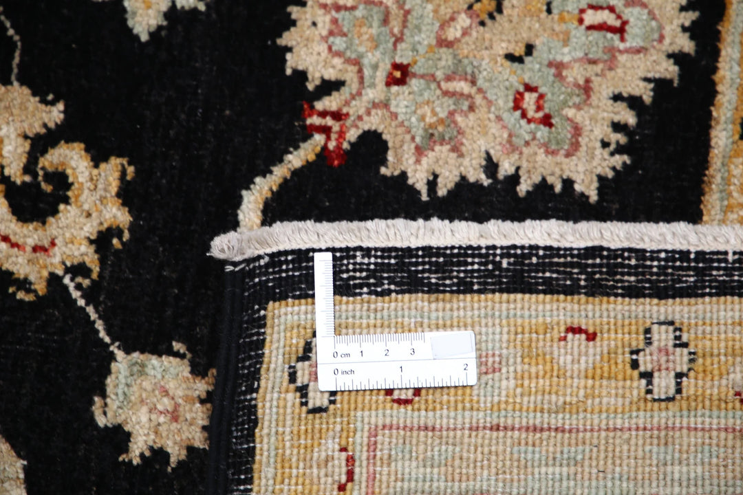 Afghan Ziegler Rug 5' 7" x 8' 1" Hand-Knotted | No. AT77949