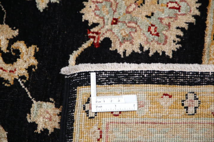 Afghan Ziegler Rug 5' 7" x 8' 1" Hand-Knotted | No. AT77949