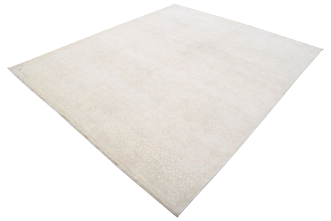Afghan Oriental Rug 8' 0" x 9' 4" Hand-Knotted | No. AT78088