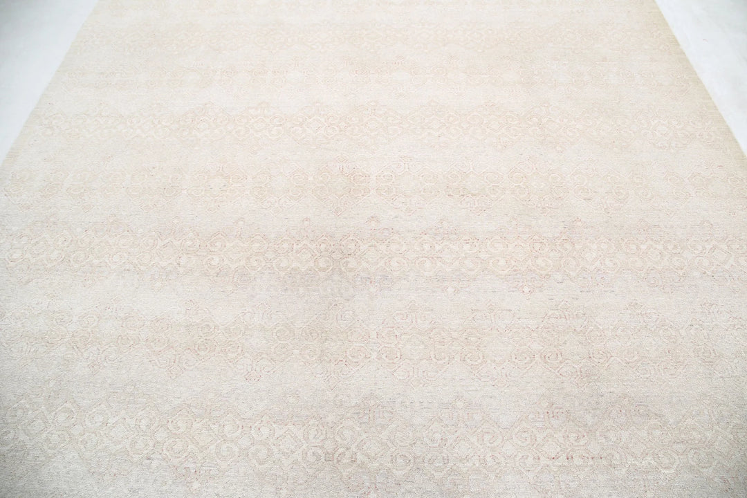 Afghan Oriental Rug 8' 0" x 9' 4" Hand-Knotted | No. AT78088