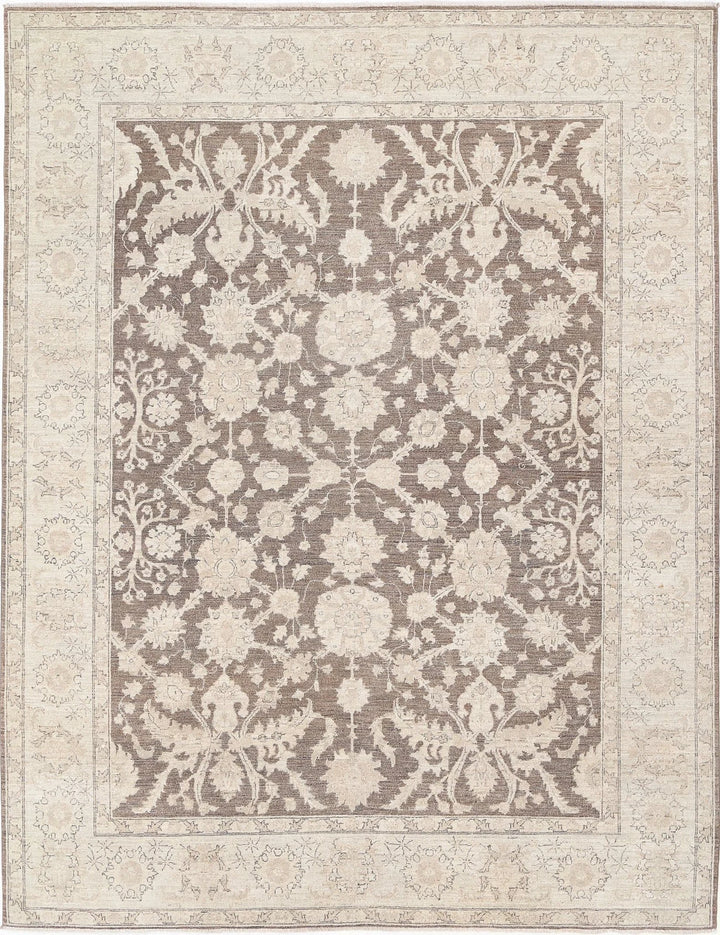 Afghan Serenity Rug 7' 11" x 10' 1" Hand-Knotted | No. AT78138