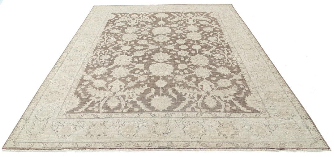 Afghan Serenity Rug 7' 11" x 10' 1" Hand-Knotted | No. AT78138